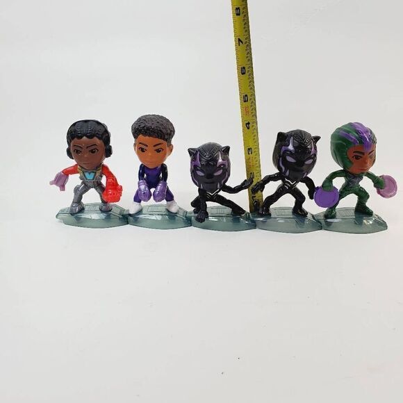 MARVEL STUDIOS BLACK PANTHER WAKANDA FOREVER McDonald's Happy Meal toy bundle - Picture 5 of 6